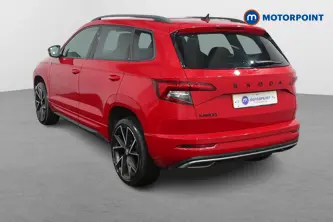 Skoda Karoq Sport Line Manual Petrol SUV - Stock Number (1497610) - Passenger side rear corner