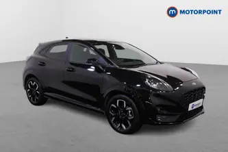 Ford Puma St-Line X Automatic Petrol-Electric Hybrid SUV - Stock Number (1500567) - Drivers side front corner