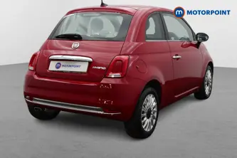 Fiat 500 Dolcevita Manual Petrol-Electric Hybrid Hatchback - Stock Number (1500978) - Drivers side rear corner