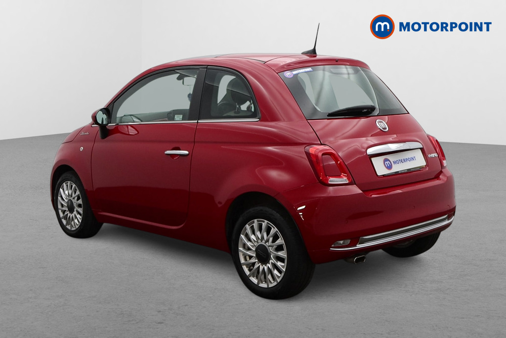 Fiat 500 Dolcevita Manual Petrol-Electric Hybrid Hatchback - Stock Number (1500978) - Passenger side rear corner