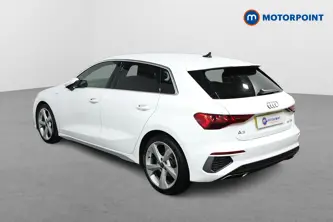 Audi A3 S Line Automatic Petrol Hatchback - Stock Number (1501579) - Passenger side rear corner