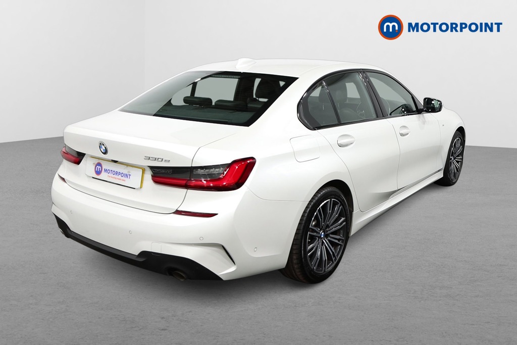 BMW 3 Series M Sport Automatic Petrol Plug-In Hybrid Saloon - Stock Number (1502431) - Drivers side rear corner