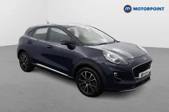 Ford Puma Titanium Manual Petrol-Electric Hybrid SUV - Stock Number (1504588) - Drivers side front corner