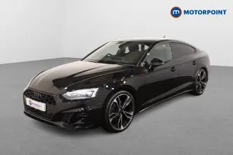 Audi A5 Black Edition Automatic Petrol Hatchback - Stock Number (1500001) - Passenger side front corner