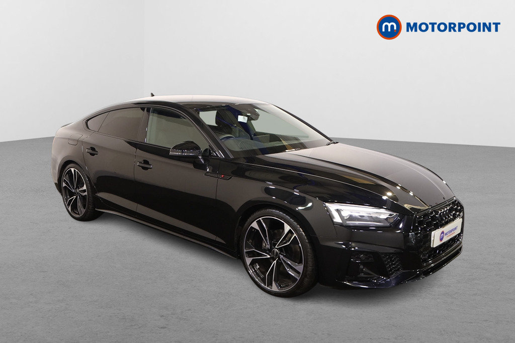 Audi A5 Black Edition Automatic Petrol Hatchback - Stock Number (1500001) - Drivers side front corner