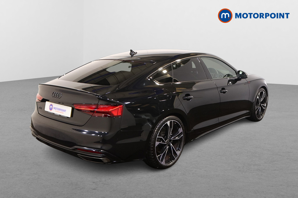 Audi A5 Black Edition Automatic Petrol Hatchback - Stock Number (1500001) - Drivers side rear corner