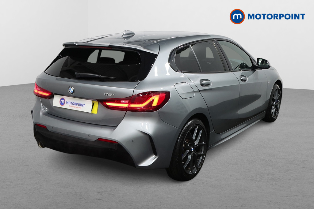 BMW 1 Series M Sport Automatic Petrol Hatchback - Stock Number (1500155) - Drivers side rear corner