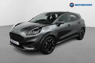 Ford Puma St-Line X Manual Petrol-Electric Hybrid SUV - Stock Number (1500487) - Passenger side front corner