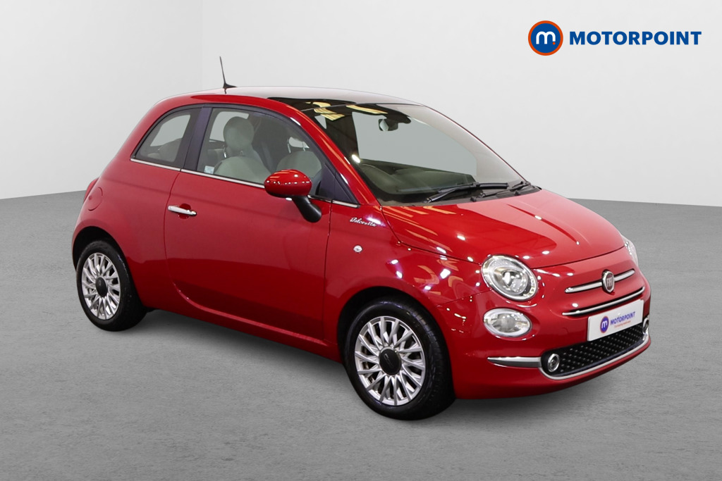 Fiat 500 Dolcevita Manual Petrol-Electric Hybrid Hatchback - Stock Number (1500982) - Drivers side front corner