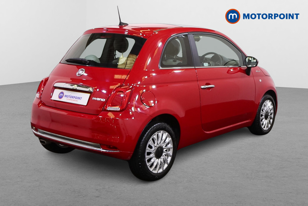 Fiat 500 Dolcevita Manual Petrol-Electric Hybrid Hatchback - Stock Number (1500982) - Drivers side rear corner