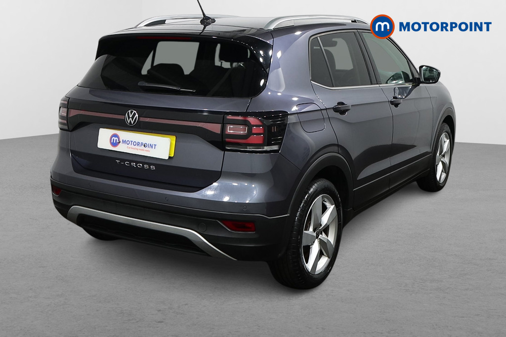 Volkswagen T-Cross SEL Manual Petrol SUV - Stock Number (1501438) - Drivers side rear corner