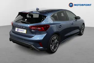 Ford Focus St-Line Vignale Manual Petrol-Electric Hybrid Hatchback - Stock Number (1501577) - Drivers side rear corner