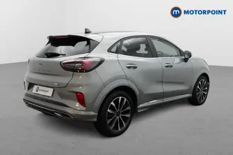 Ford Puma St-Line Vignale Manual Petrol-Electric Hybrid SUV - Stock Number (1502113) - Drivers side rear corner