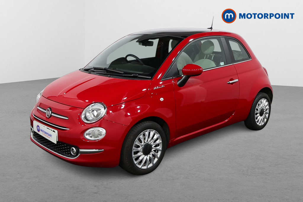 Fiat 500 Dolcevita Manual Petrol-Electric Hybrid Hatchback - Stock Number (1502989) - Passenger side front corner