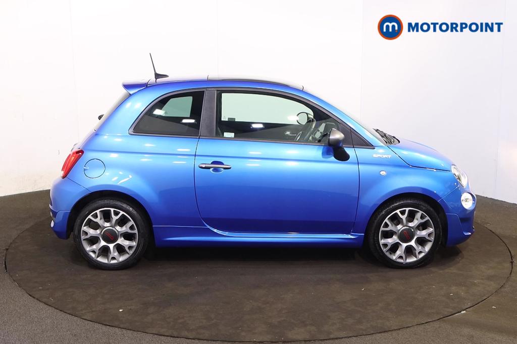 Fiat 500 Sport Manual Petrol-Electric Hybrid Hatchback - Stock Number (1505127) - Drivers side