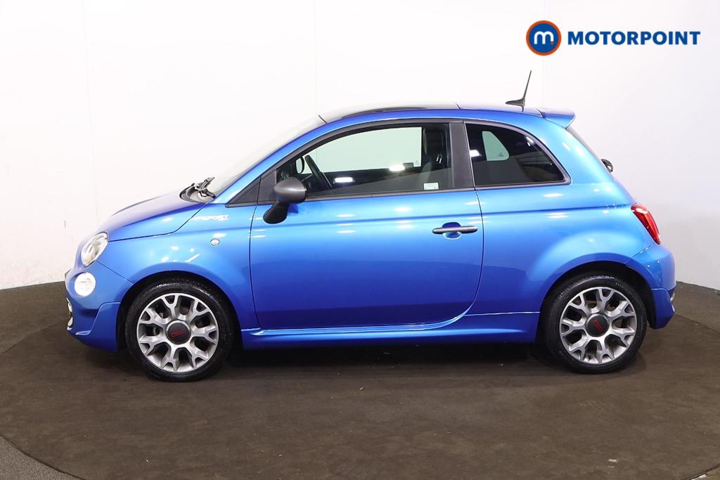 Fiat 500 Sport Manual Petrol-Electric Hybrid Hatchback - Stock Number (1505127) - Passenger side