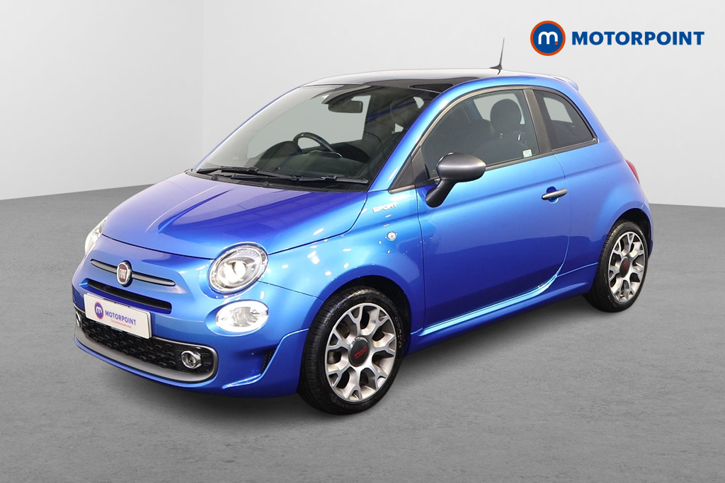 Fiat 500 Sport Manual Petrol-Electric Hybrid Hatchback - Stock Number (1505127) - Passenger side front corner