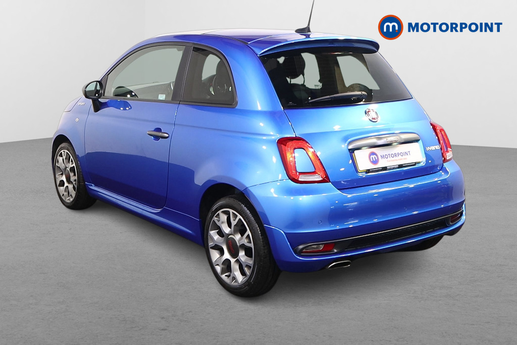 Fiat 500 Sport Manual Petrol-Electric Hybrid Hatchback - Stock Number (1505127) - Passenger side rear corner