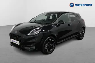 Ford Puma St-Line X Manual Petrol-Electric Hybrid SUV - Stock Number (1506773) - Passenger side front corner