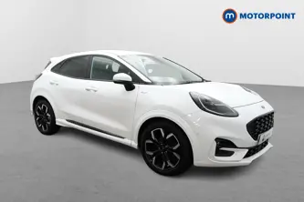 Ford Puma St-Line X First Edition Manual Petrol-Electric Hybrid SUV - Stock Number (1477717) - Drivers side front corner