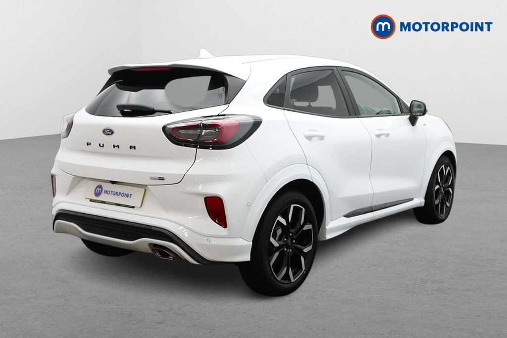 Ford Puma St-Line X First Edition Manual Petrol-Electric Hybrid SUV - Stock Number (1477717) - Drivers side rear corner