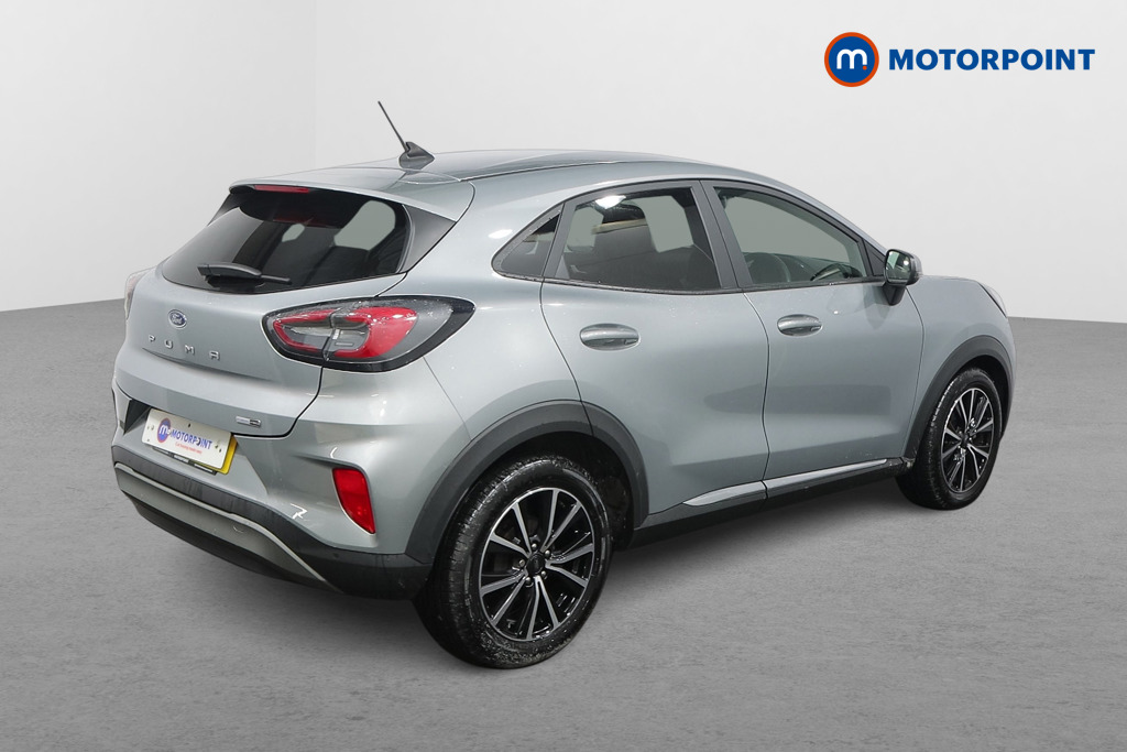 Ford Puma Titanium Manual Petrol-Electric Hybrid SUV - Stock Number (1491826) - Drivers side rear corner