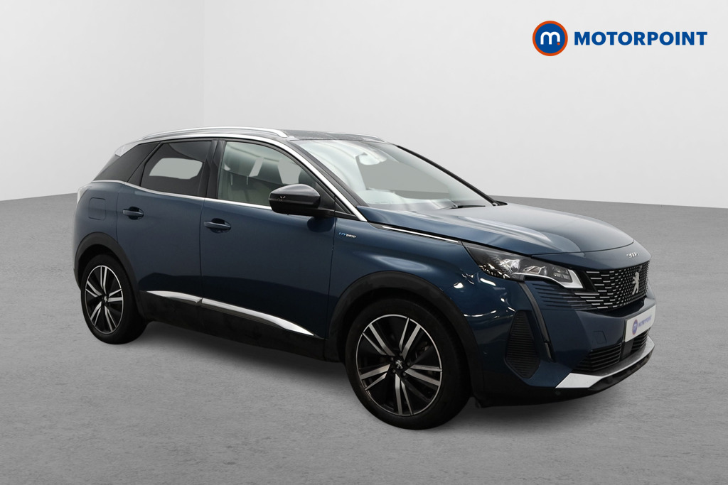 Peugeot 3008 Gt Premium Automatic Petrol Plug-In Hybrid SUV - Stock Number (1495460) - Drivers side front corner