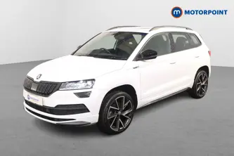 Skoda Karoq Sport Line Automatic Petrol SUV - Stock Number (1501145) - Passenger side front corner