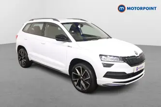 Skoda Karoq Sport Line Automatic Petrol SUV - Stock Number (1501145) - Drivers side front corner