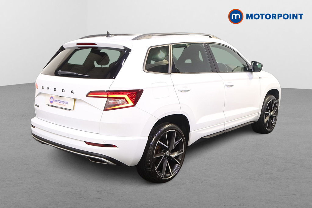 Skoda Karoq Sport Line Automatic Petrol SUV - Stock Number (1501145) - Drivers side rear corner