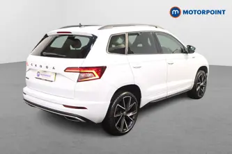 Skoda Karoq Sport Line Automatic Petrol SUV - Stock Number (1501145) - Drivers side rear corner