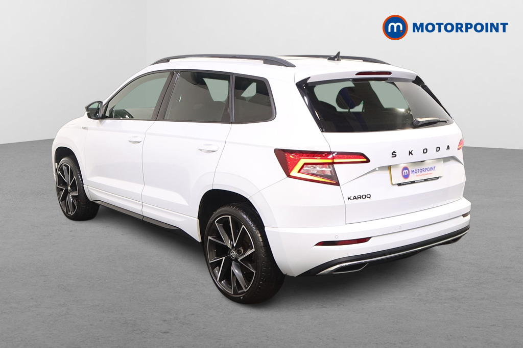 Skoda Karoq Sport Line Automatic Petrol SUV - Stock Number (1501145) - Passenger side rear corner