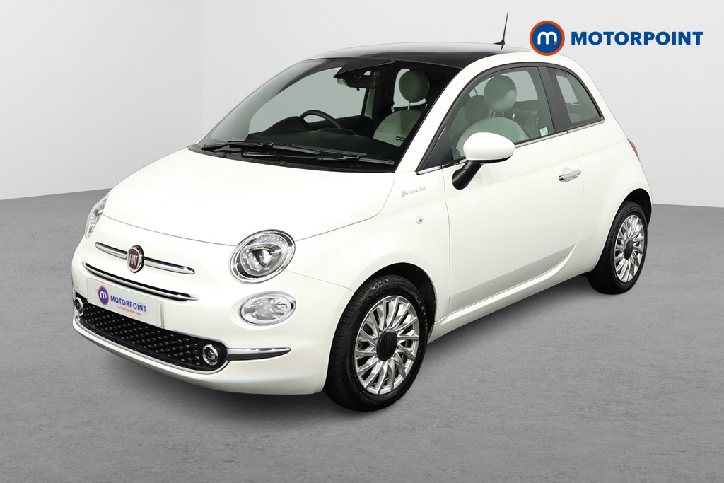 Fiat 500 Dolcevita Manual Petrol-Electric Hybrid Hatchback - Stock Number (1501363) - Passenger side front corner