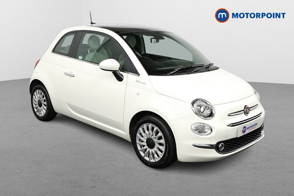 Fiat 500 Dolcevita Manual Petrol-Electric Hybrid Hatchback - Stock Number (1501363) - Drivers side front corner