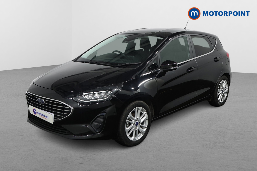 Ford Fiesta Titanium Manual Petrol-Electric Hybrid Hatchback - Stock Number (1502099) - Passenger side front corner