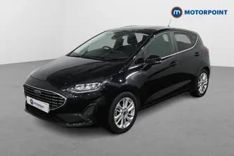 Ford Fiesta Titanium Manual Petrol-Electric Hybrid Hatchback - Stock Number (1502099) - Passenger side front corner