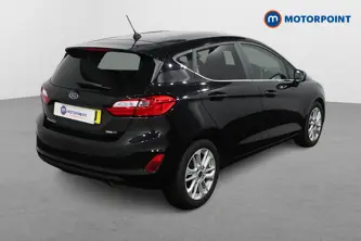 Ford Fiesta Titanium Manual Petrol-Electric Hybrid Hatchback - Stock Number (1502099) - Drivers side rear corner