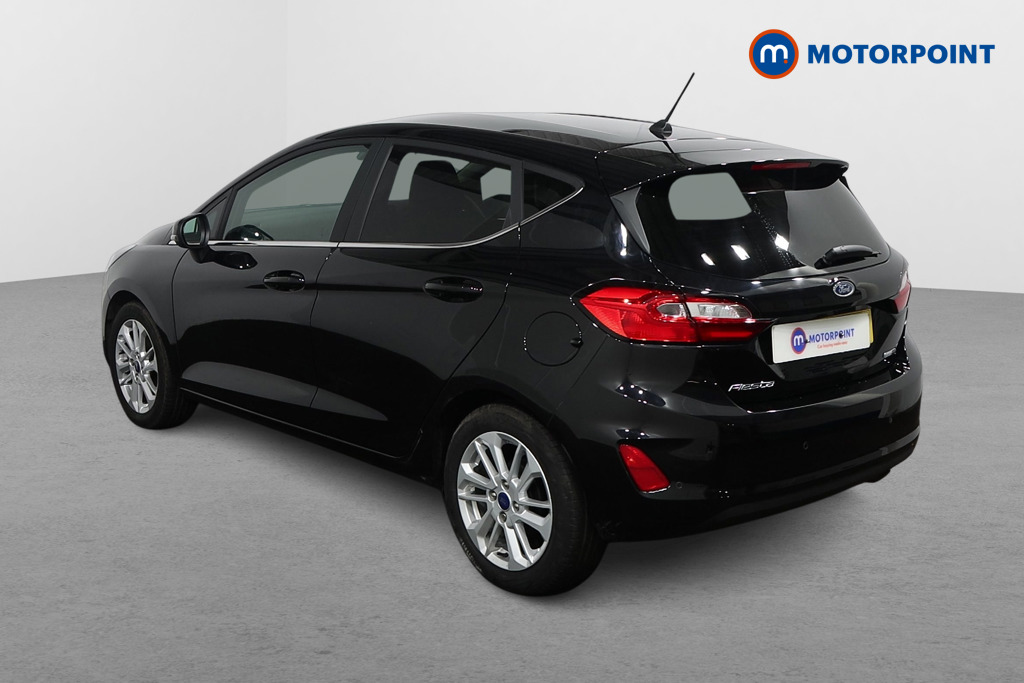 Ford Fiesta Titanium Manual Petrol-Electric Hybrid Hatchback - Stock Number (1502099) - Passenger side rear corner