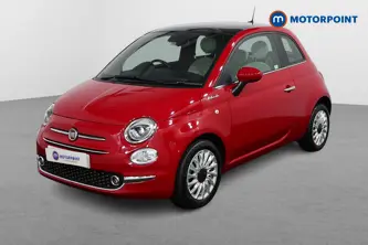 Fiat 500 Dolcevita Manual Petrol-Electric Hybrid Hatchback - Stock Number (1502955) - Passenger side front corner