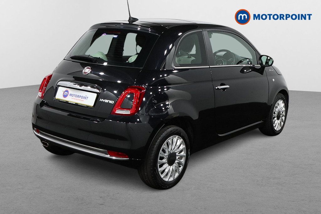 Fiat 500 Dolcevita Manual Petrol-Electric Hybrid Hatchback - Stock Number (1484117) - Drivers side rear corner