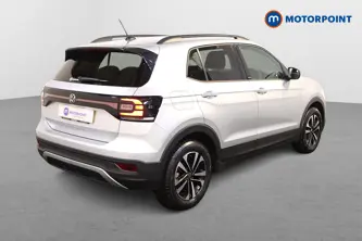 Volkswagen T-Cross United Manual Petrol SUV - Stock Number (1489370) - Drivers side rear corner