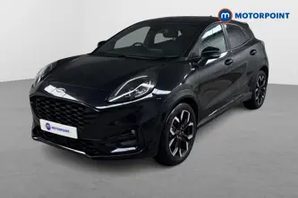 Ford Puma St-Line X Manual Petrol-Electric Hybrid SUV - Stock Number (1500570) - Passenger side front corner