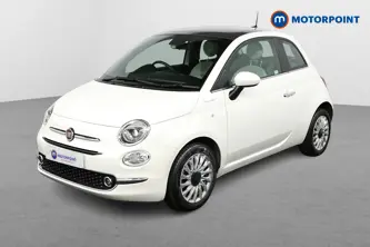 Fiat 500 Dolcevita Manual Petrol-Electric Hybrid Hatchback - Stock Number (1500958) - Passenger side front corner