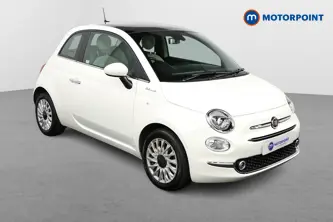 Fiat 500 Dolcevita Manual Petrol-Electric Hybrid Hatchback - Stock Number (1500958) - Drivers side front corner