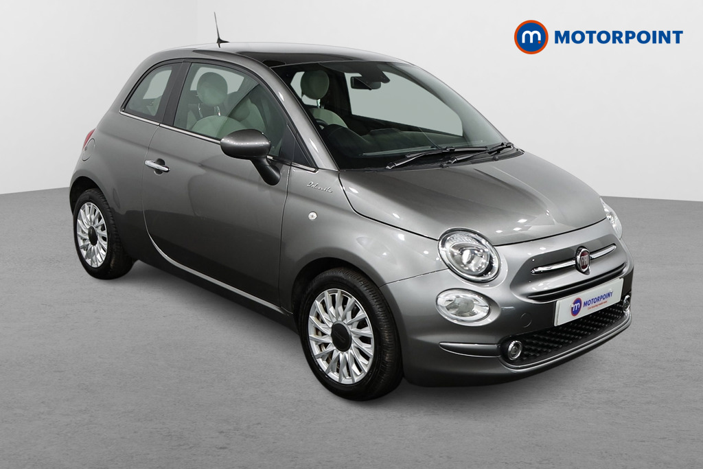 Fiat 500 Dolcevita Manual Petrol-Electric Hybrid Hatchback - Stock Number (1500964) - Drivers side front corner