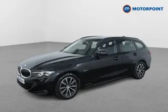 BMW 3 Series Sport Automatic Petrol Plug-In Hybrid Estate - Stock Number (1501872) - Passenger side front corner