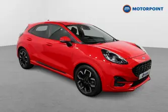 Ford Puma St-Line X Manual Petrol-Electric Hybrid SUV - Stock Number (1502168) - Drivers side front corner