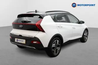 Hyundai Bayon Ultimate Automatic Petrol-Electric Hybrid SUV - Stock Number (1502942) - Drivers side rear corner