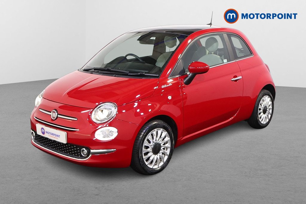 Fiat 500 Dolcevita Manual Petrol-Electric Hybrid Hatchback - Stock Number (1502979) - Passenger side front corner