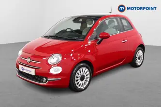 Fiat 500 Dolcevita Manual Petrol-Electric Hybrid Hatchback - Stock Number (1502979) - Passenger side front corner